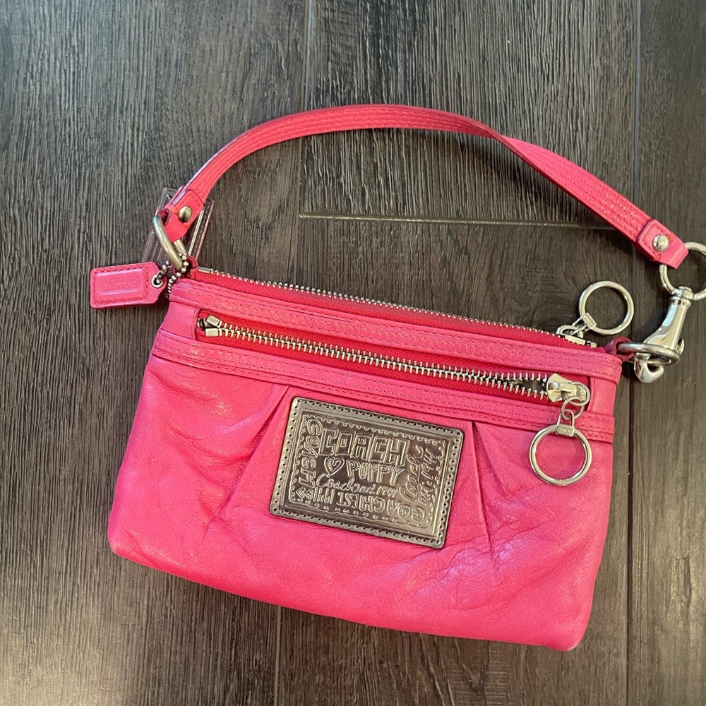 Hot pink Coach purse ‘mini’